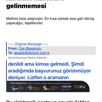 Digiturk Bein Başvurumu Kaybetti.