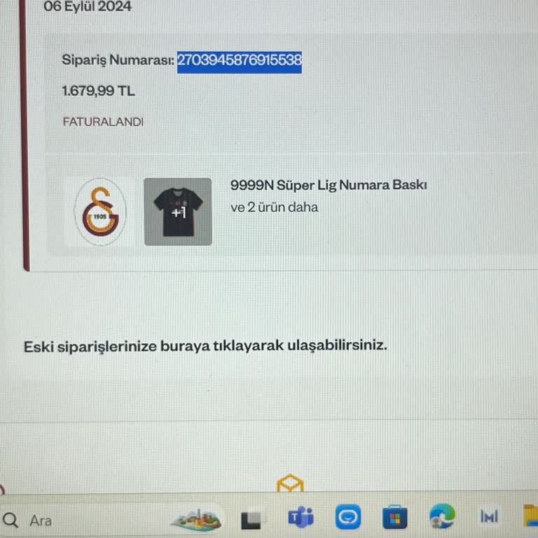 GS Store Paramı Aldı Siparişimi 10 Gündür Hazırlamadı