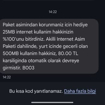 Vodafone'un İzinsiz Aşım Paketi ve Haksız Ücretlendirme