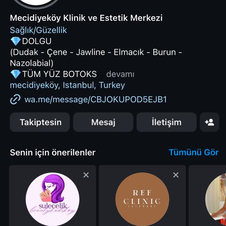 Mecidiyeköy Klinik Botox Ve Dolgu İşlemlerinde Kötü Deneyim