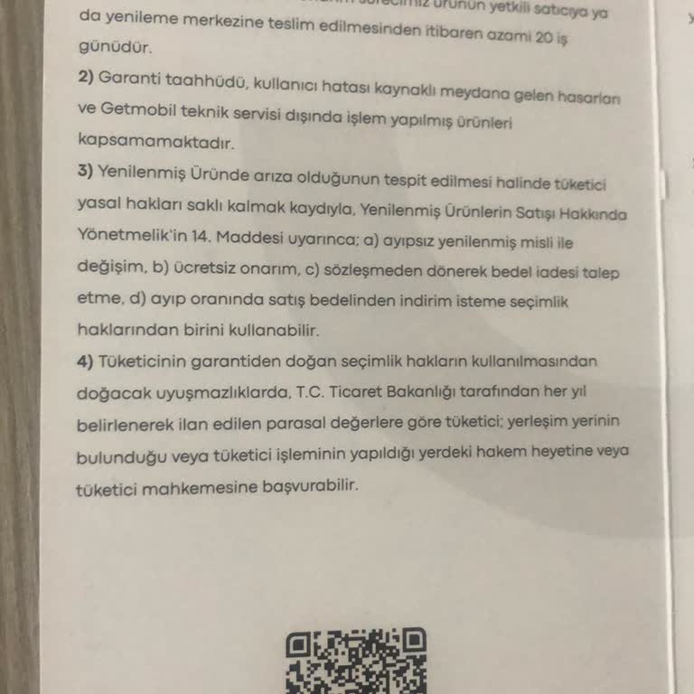Getmobil'den Aldığım İphone X Sürekli Sorun Çıkarıyor Ve İade Hakkım Reddediliyor