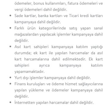TEB Kampanyası Bonus Puan Yüklemedi