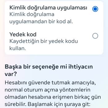 Meta Google Authenticator Instagram Kodlar Bozuk Sebebiyle Giriş Hatası