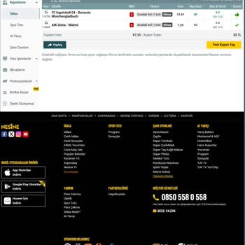 Nesine Sitesinde Kazanç Ödemesi Yapılmıyor
