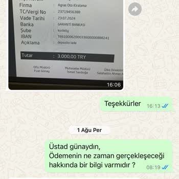 Goldcar Depozito Ücretini Geri Ödemiyor!