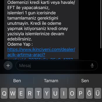 İkinci Yeni Bilgim Dışı İhale