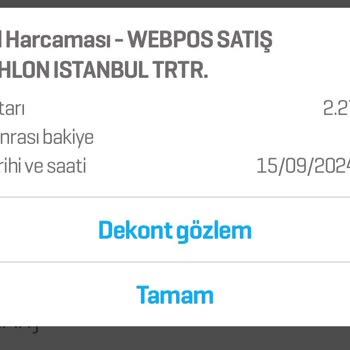 Decathlon Paramı Çekti Ama Sipariş Onaylanmadı