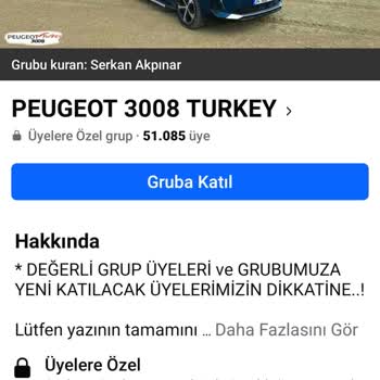 Peugeot Yetkili Servisleri Facebook Grup Zorla Satış İndirimleri