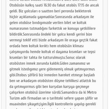 Metro Turizm İle Çile Çekmek!