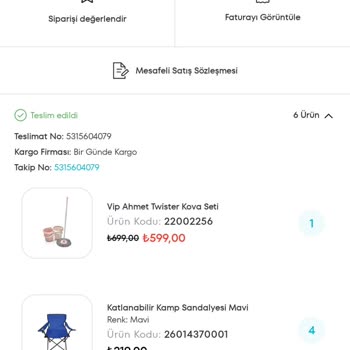 A101 Ekstra Eksik Kamp Sandalyesi