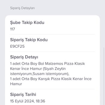Domino's Geç Gelmesi Ve Buz Gibi Olması