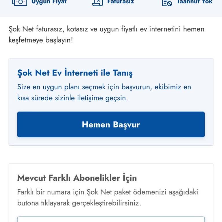 Şok Net Dondurma İptali Sorunu