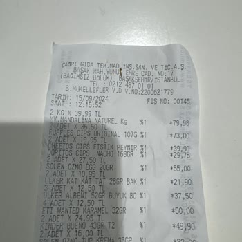 Çağrı Hipermarket Tarihi Geçmiş 4 Ay Geçmiş Ürün