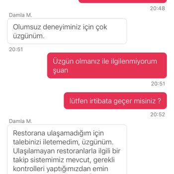 Yemek Sepeti McDonald's Şikayeti