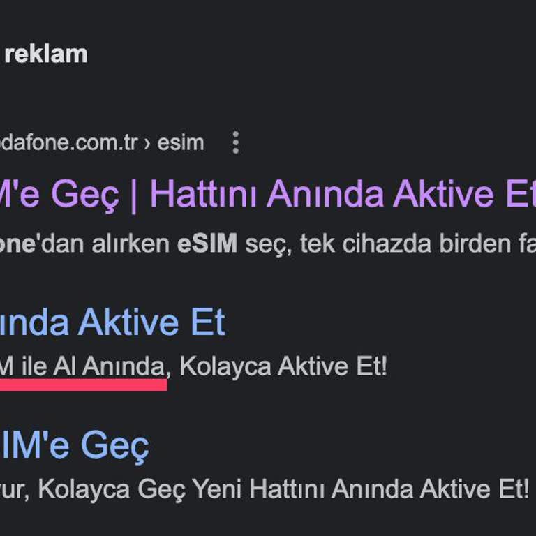 Vodafone eSIM Başvurusunda Yaşanan Sorunlar ve Müşteri Hizmetleri Eksikliği
