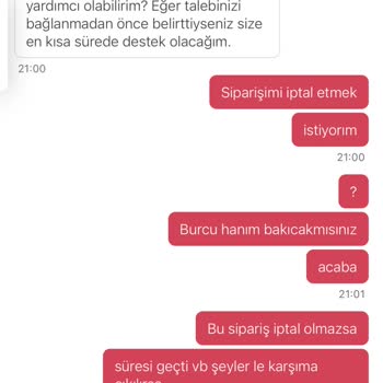 Yemeksepeti Siparişimi Müşteri Hizmetlerinden Dolayı İptal Edemedim