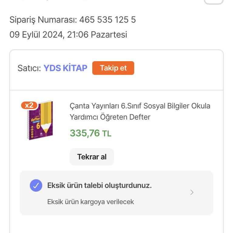 Hepsiburada Eksik Ürün Gönderdi, Ücret İademi Yapmıyor, Oyalıyor
