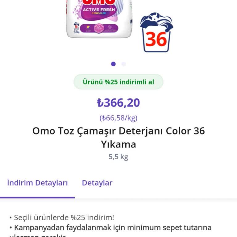 Getir'in OMO Ürünlerindeki Çekilişi Hakkında