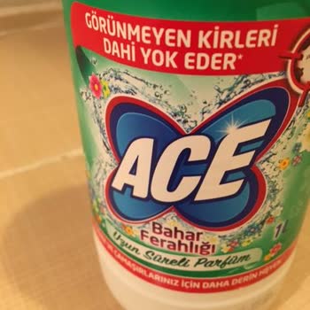 Ace Çamaşır Suyu Okul Önlüğümü Mahvetti