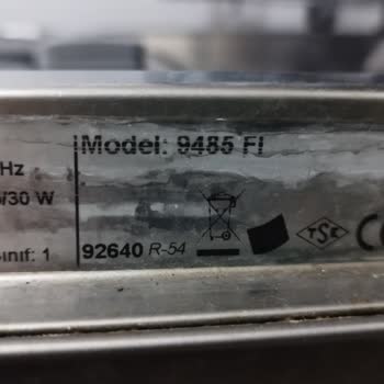 Arçelik Bulaşık Makinesi Alt Sepeti Tekrar Paslandı