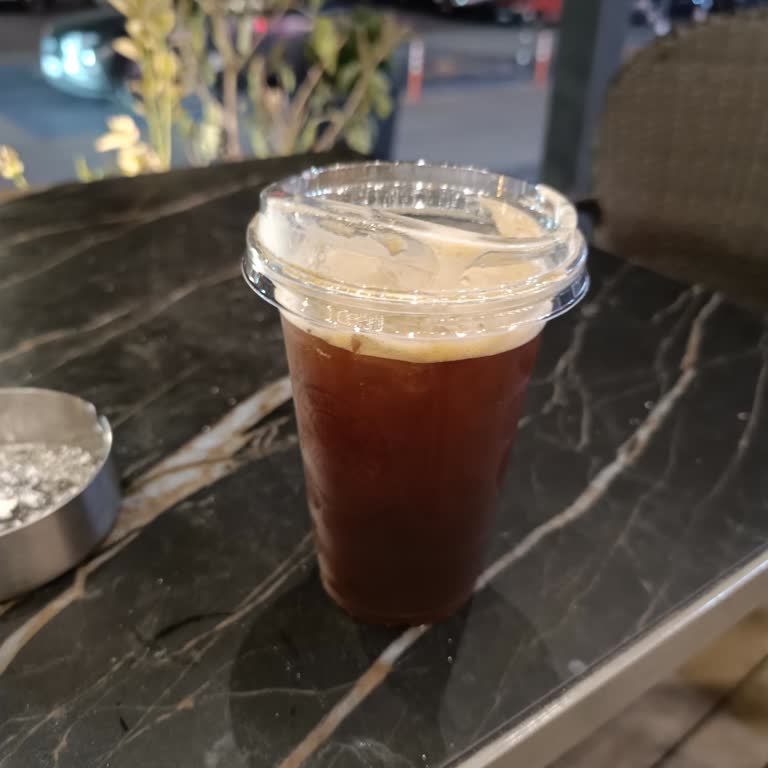 Kahve Dünyası'nda Yanlış Hazırlanan İced Americano