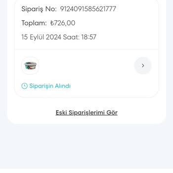 A101 Teslim Edilmeyen Sipariş