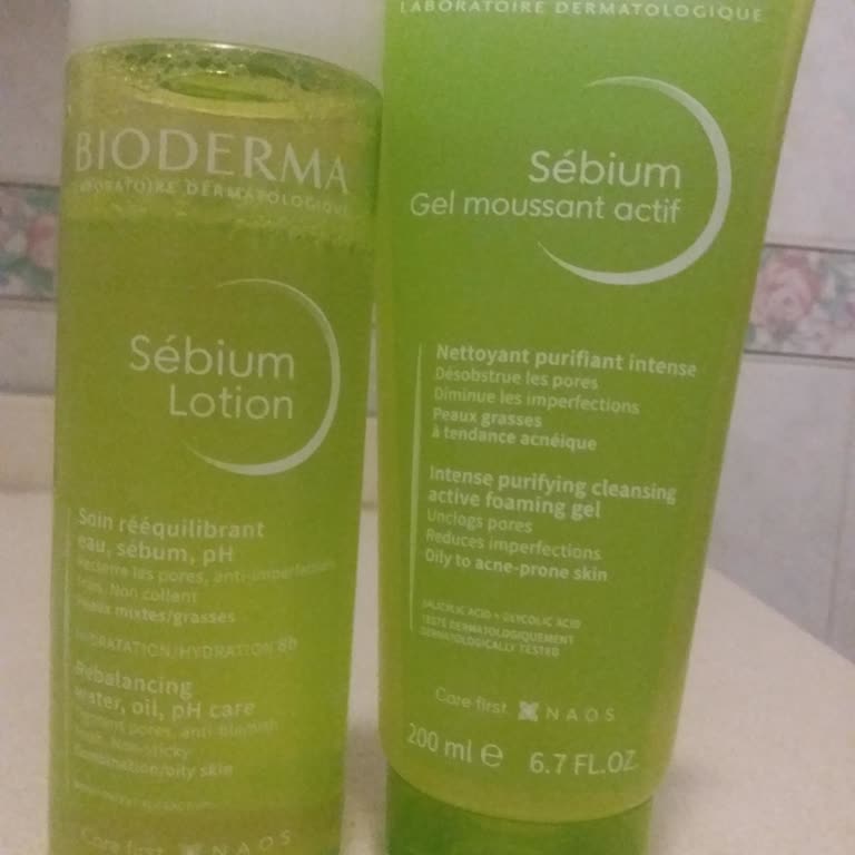 Bioderma Sebium Moussant Gel Actif Ve Sebium Lotion Sivilce Sorunu