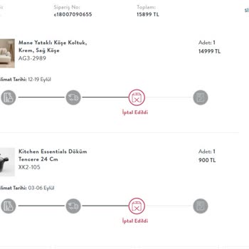 Vivense Ücret İadesi Yapmaması