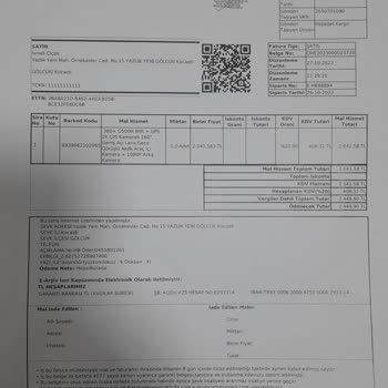 Oyuncak Hobi 360+G500 Araç İçi Kamera Arızası Sorunu Çözmüyor