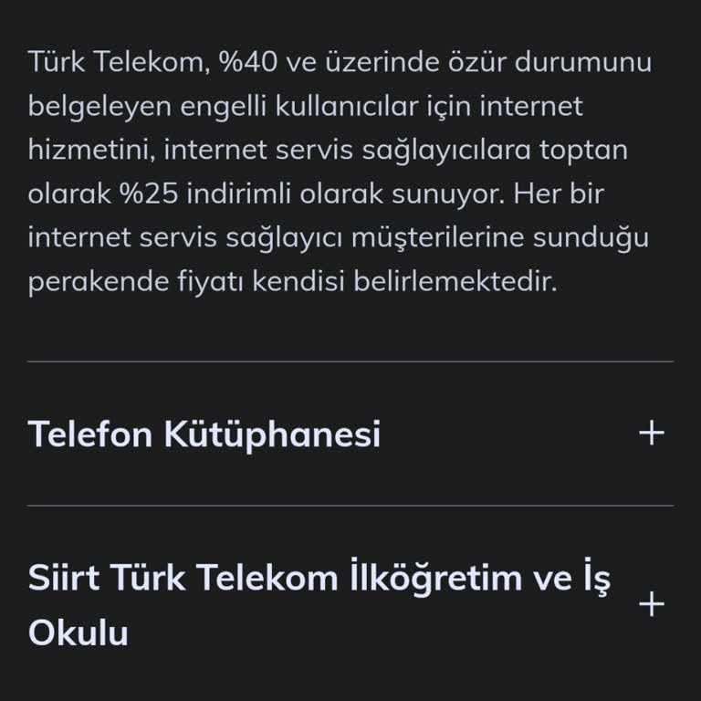 Türk Telekom Bir Senedir Gerçekleşmeyen Engelli İndirimi (asılsız Reklam)
