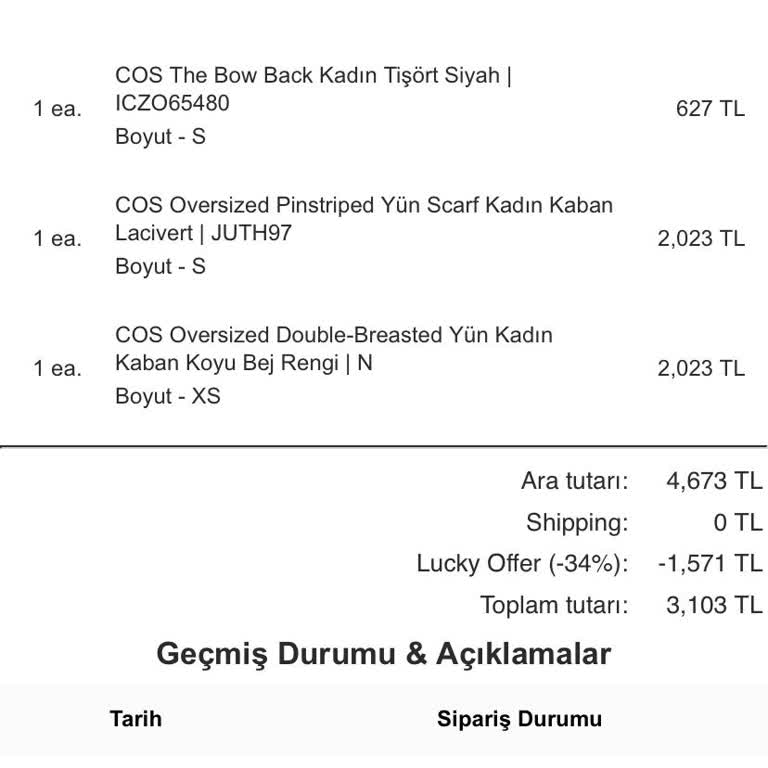 Cos Türkiye İnternet Sitesi