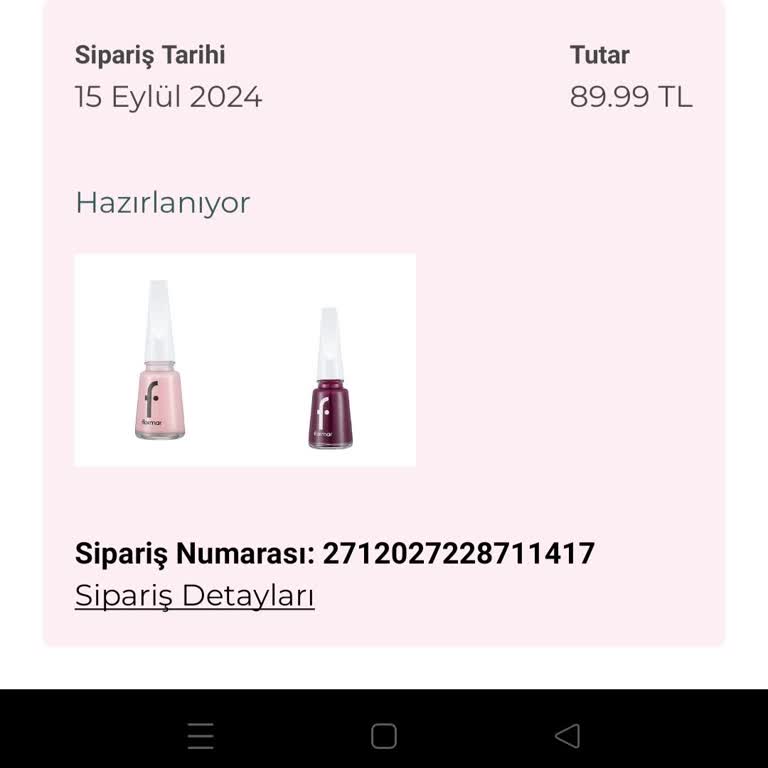 Flormar İptal Edilen Ürünün İptal Olmaması