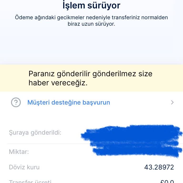 Transfergo Hesabıma Parayı Yatırmıyor