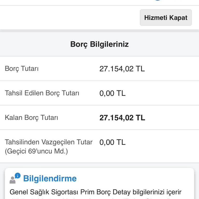 SGK GSS Prim Borcu Mağduru