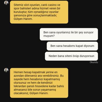 Norabahis Oyunlara Müdahale Ettiği Yetmezmiş Gibi Hesabımı Kapatmıyor