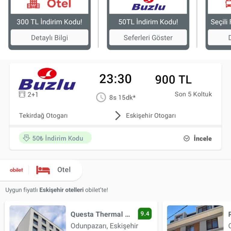 Obilet O Biletin Uygulamasında Ki Saçmalık