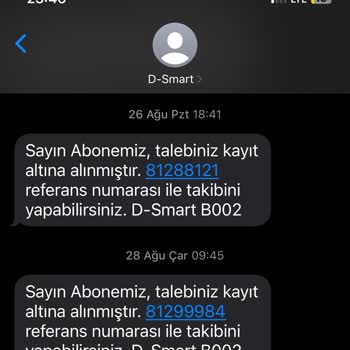 D-Smart Taahhüt Bitti İptal Etmiyorlar