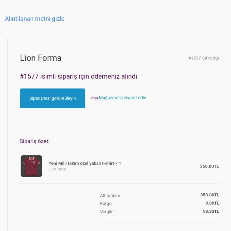 Lion Forma (Lionformaa) Lion Forma Siparişimi Göndermiyor
