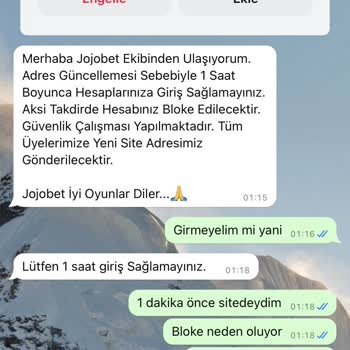 Jojobet Kasa Sıfırlandı Canlı Desteğe Bağlanamıyorum