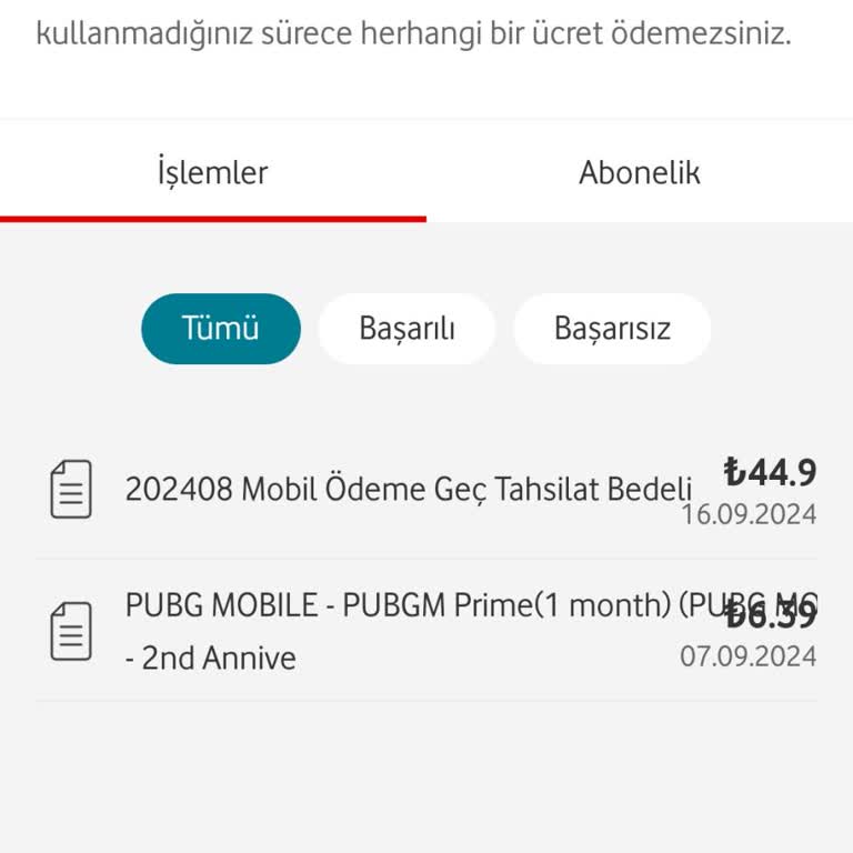 Vodafone Faturalarında Haksız Ekstra Ücret Kesintisi
