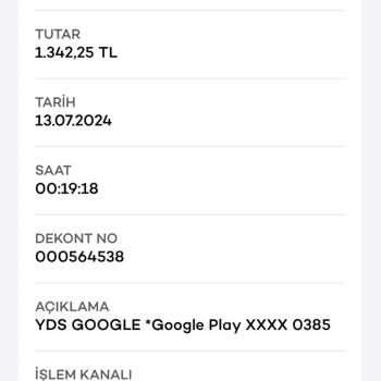 Akbank Onayımın Olmadığı Bir Şey İçin Onay Olmadan Çekilen Ücretler.