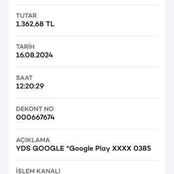 Akbank Onayımın Olmadığı Bir Şey İçin Onay Olmadan Çekilen Ücretler.