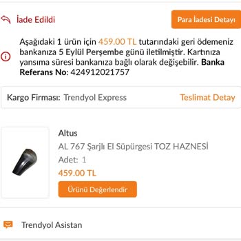 Trendyol Express Trendyol İade Problemi İle İlgili