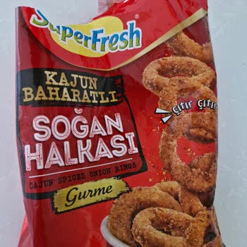 Superfresh Soğan Halkaları Ezilmiş Ve Kırılmış Kullanılamaz Durumda