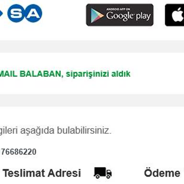 Carrefour SA Online Mağaza Siparişleri Teslim Edilmiyor