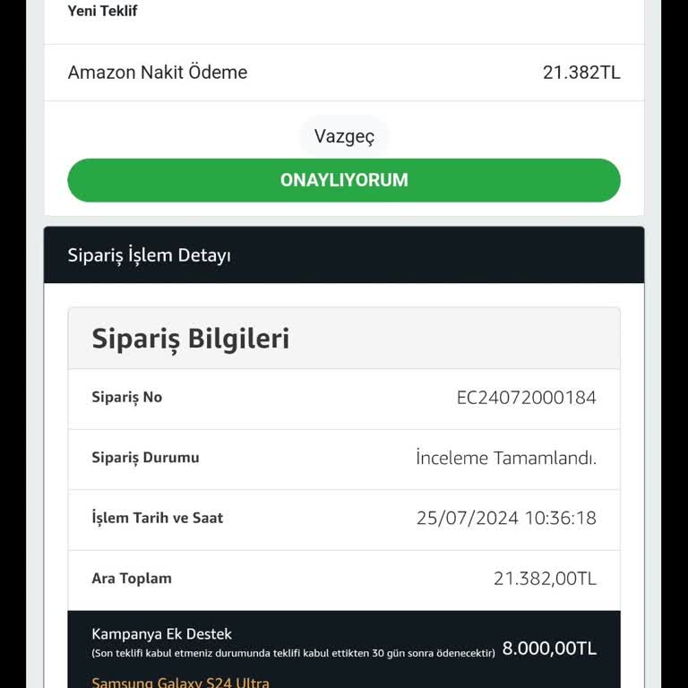 EasyCep "Kampanya Ek Destek" Tutarını Ödemiyor