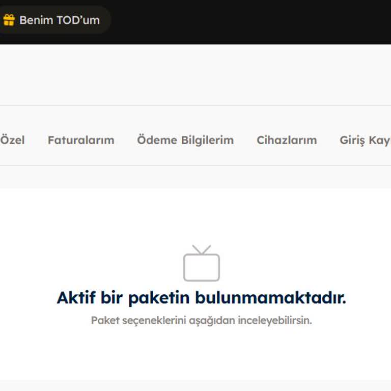 Tod TV Formula 1 Paket Sorunları