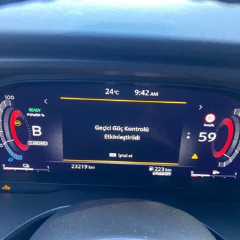 Nissan X Trail E Güç Uyarısı