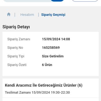 Carrefour SA Online Sipariş Teslimat Sorunu Ve Mağduriyet