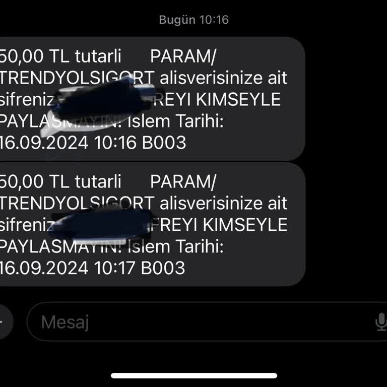 Param Kartımdan İzinsiz Çekim Yapılması